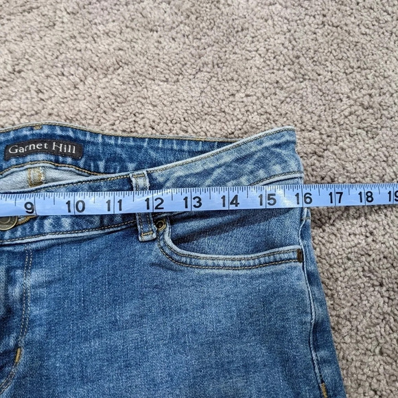 Garnet Hill 30P light wash jeans - Picture 11 of 13